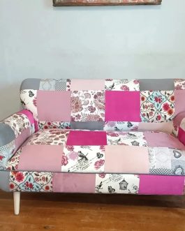 Sofa  modelo Bote 2 cuerpos  Patchwork