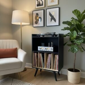 Rack para vinilos 60 x 40 x 90 cm