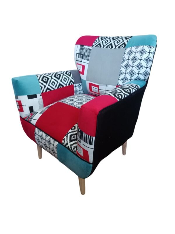 patchvarios Poltrona modelo Bote 75 x 75 x 85 cm Patchwork