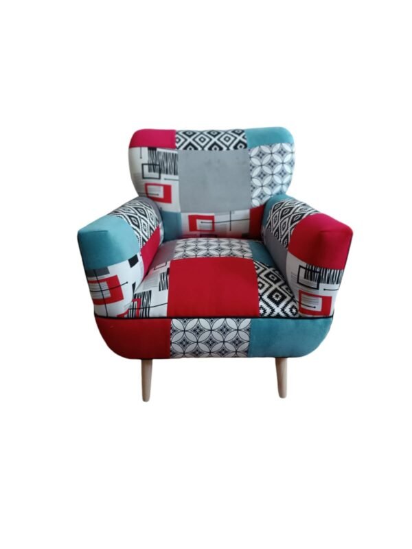 patchvarios2 Poltrona modelo Bote 75 x 75 x 85 cm Patchwork
