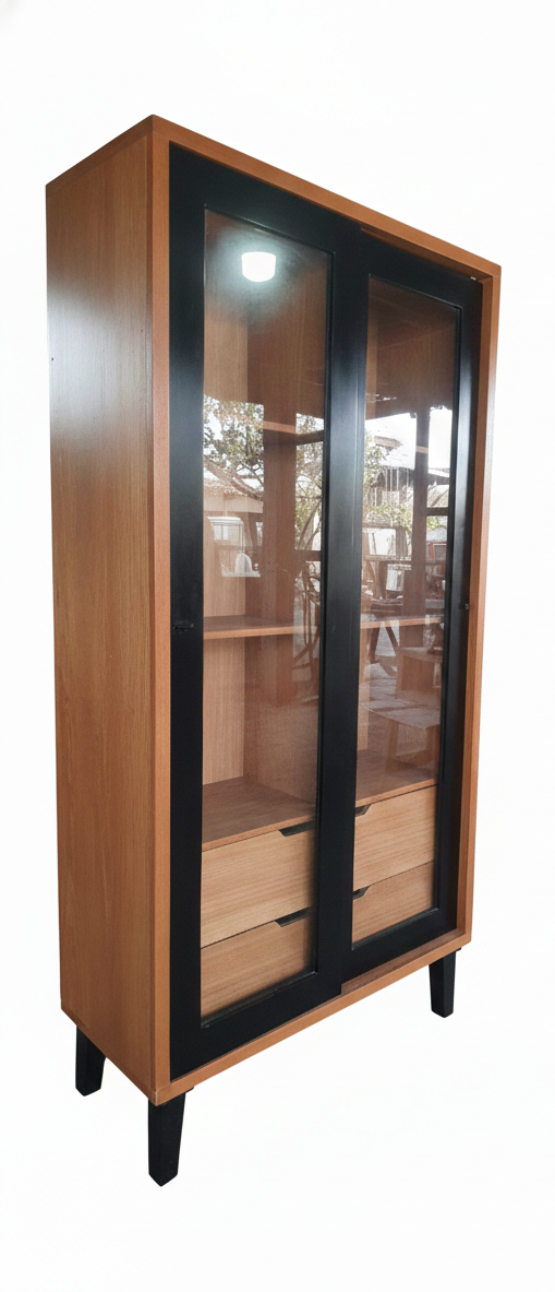 Vitrina , Alacena Eucalipto Black