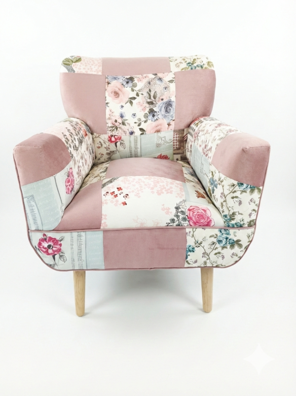 Poltrona Patchwork modelo Bote