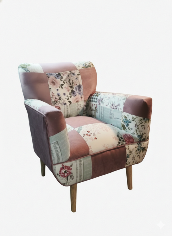 Poltrona Patchwork modelo Bote