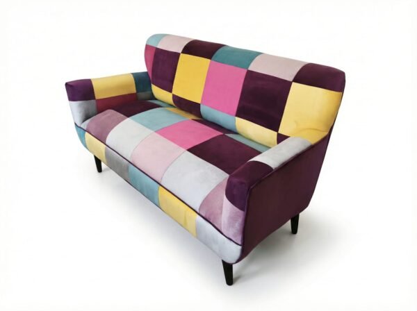 Sofa Bote 2 cuerpos estilo Patchwork