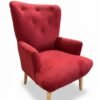 Poltrona Respaldo Alto Vintage – Elegancia y Confort Premium