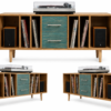 2026/07/27687.png Rack para Vinilos Modular cajones Turquesa